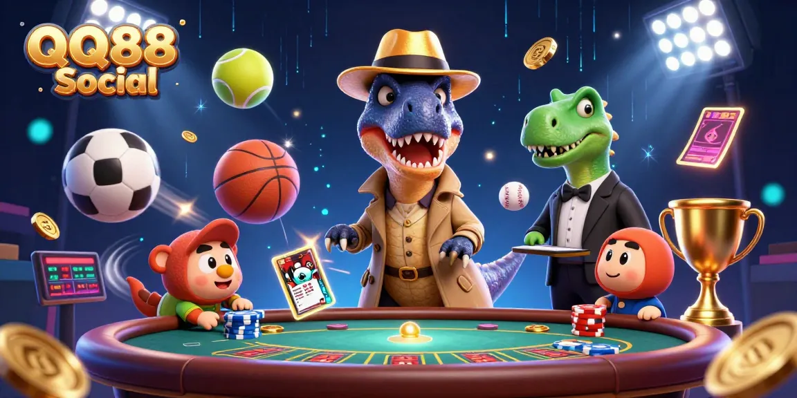 Experience exhilarating gaming adventures with QQ88 Social at vibrant online tables and sports betting.