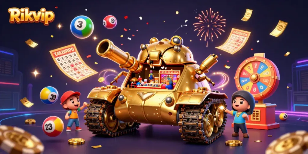 Experience the excitement of Rikvip with a vibrant casino explosion of games and prizes!